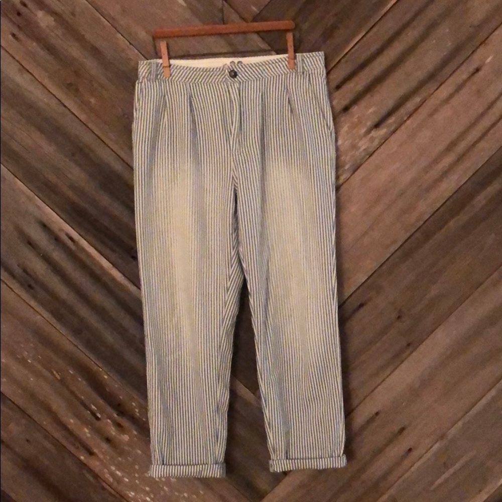 We the Free striped cotton pants